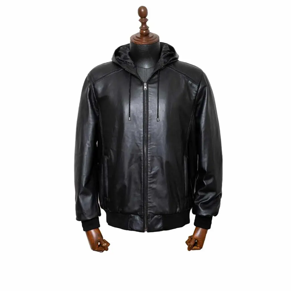 [154] کاپشن مردانه سایروس(آنتیک) (مشکی, S)