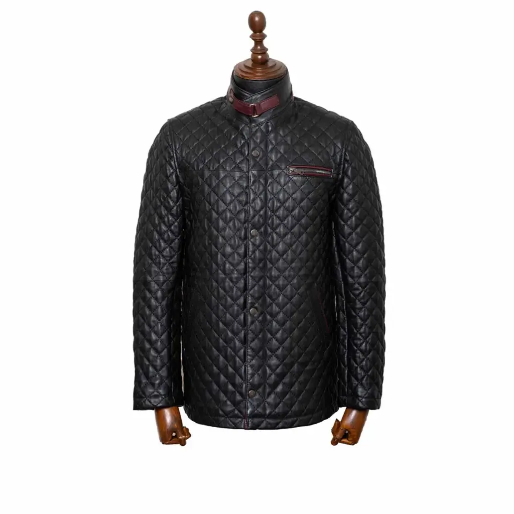 [186] کاپشن مردانه ایلاری (کپی) (Black, L)